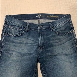 Seven for All Mankind jeans: Men’s “A” pocket